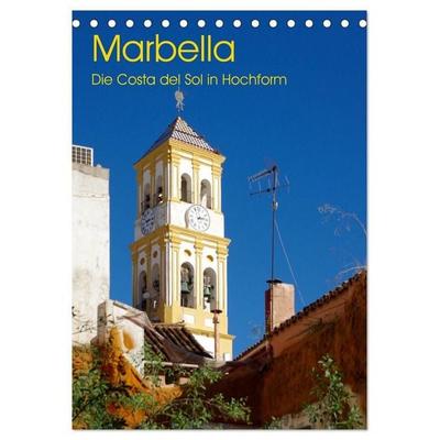Marbella - Die Costa del Sol in Hochform (Tischkalender 2027 DIN A5 hoch), CALVENDO Monatskalender