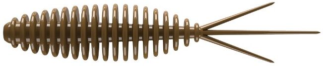 Libra Lures Turbo Worm 56 Cheese-038 - Brown