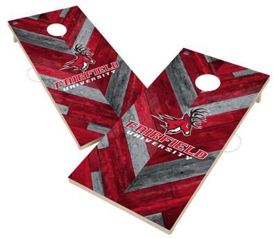 Skip's Garage Fairfield University Stags Cornhole Board Set