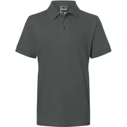 Kinder Polo-Shirt "JN070K" - XS - graphite