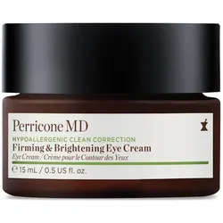 Perricone MD, Augenpflege, Hypoallergenic Clean Correction Firming & Brightening Eye Cream 0.5 fl. oz. (Augenpflege Crème, 15 ml, Tag + Nacht)