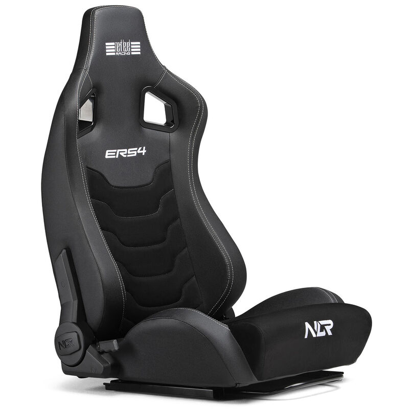Next Level Racing ERS4 Elite Reclining Seat - PU-Leder & Wildleder Edition