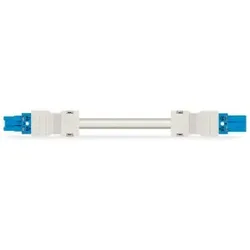 Wago 771-8982/016-302 konfektionierte Verbindungsleitung,Eca,Buchse Stecker,blau 7718982016302