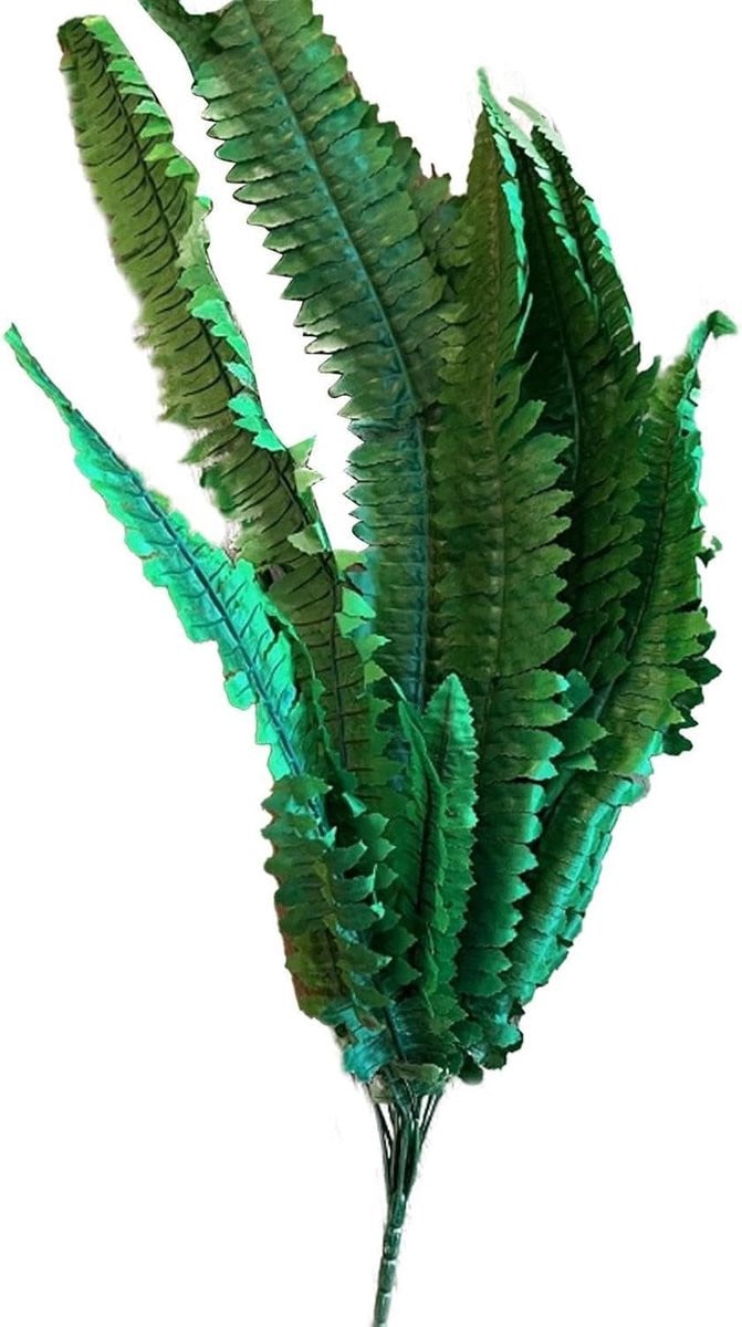 Groene kunstvaren decoratieve nepvaren voor binnen en buiten, 100 cm