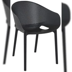 CLP Stuhl Sky Pro Kunststoff HBT: 81x54x50 cm schwarz