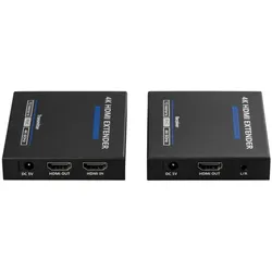 BCS Extender sygnału HDMI przez skrętkę kat.6/6A/7 UTP BCS-UTP-HDMI-4K-SET(2) (Extender), Video Converter