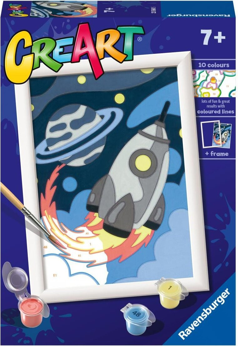 Ravensburger CreArt Ruimteraket