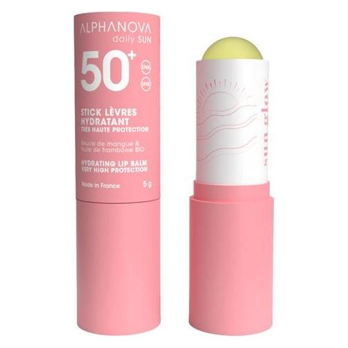 Alphanova daily SUN Lippenstick LSF50 sehr hoher Schutz (Lippenpflege Stick, 4 g) (ASUNDS50+LEV)