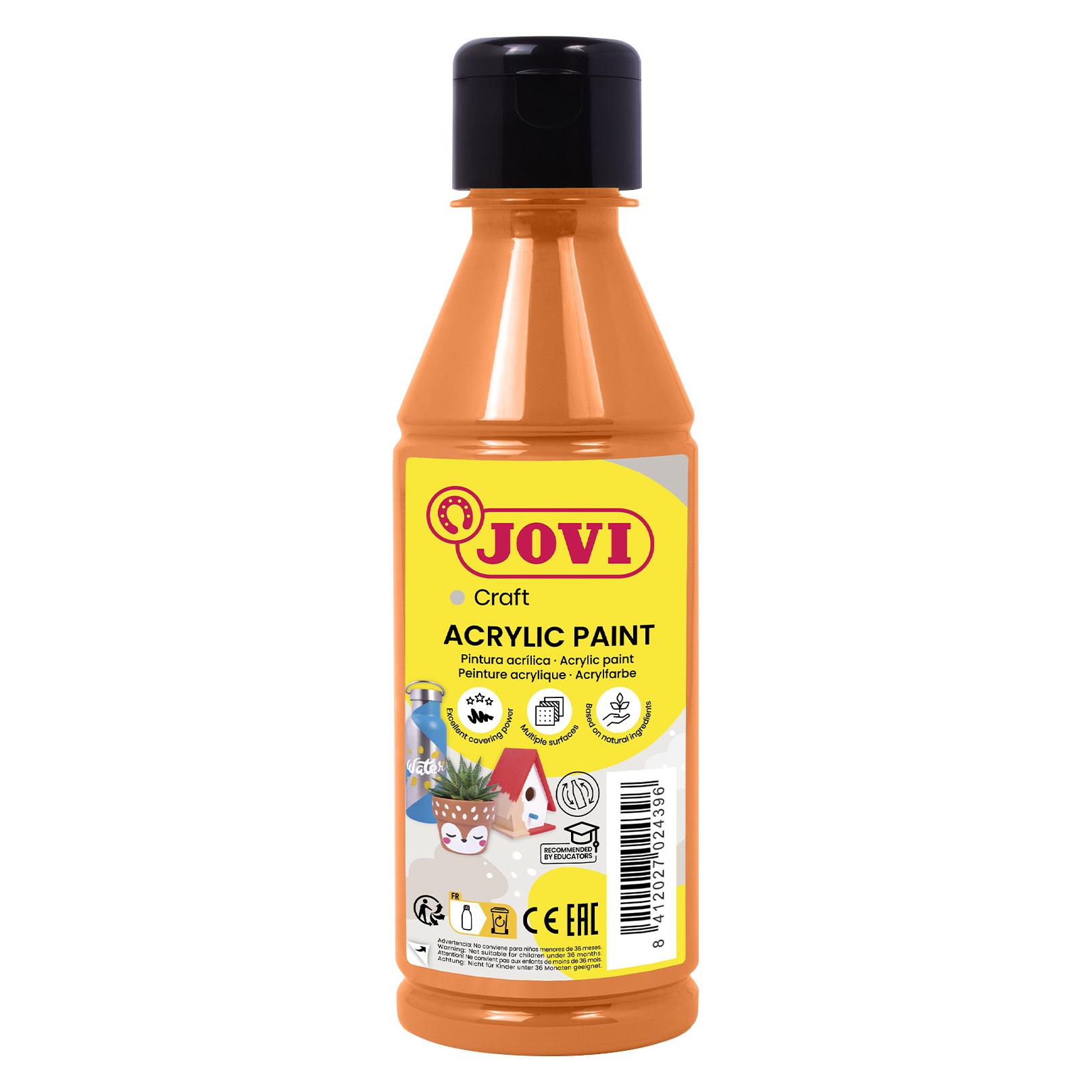 Jovi Acrylfarbe Jovidecor orange 250ml in Flasche (250 ml) (68006)