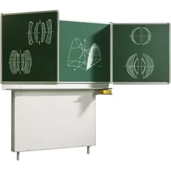 Wandtafel Schultafel aus Premium Stahlemaille, Serie ME, grün