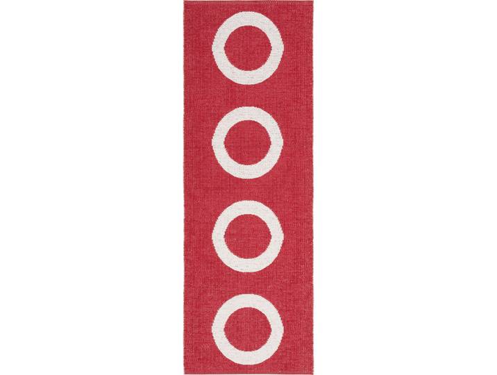 HORREDSMATTAN Outdoor-Teppich Circus red Symmetrie Mischgewebe 70 x 150 cm