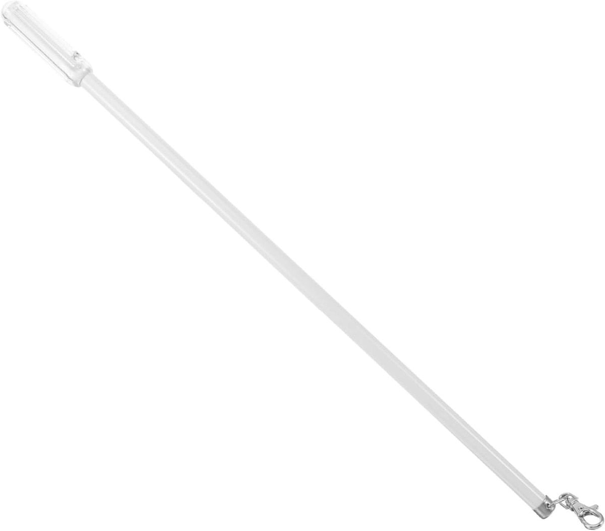 Witte gordijntrekker voor het openen van gordijnen, 55,5 cm
