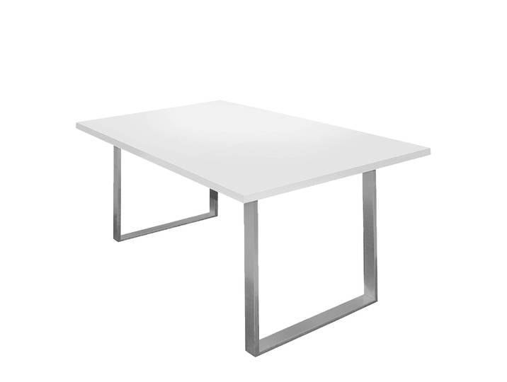 Table Leaf I 180 x 90cm Blanc/Blanc mat