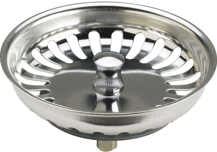 Viega Siebeinsatz 680688 Ø 82mm, Edelstahl, für Spüler mit Handbetätigung