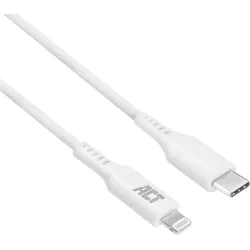 ACT USB-C to Lightning charging/data cable 1 meter, MFI certified (1 m, USB 2.0), USB Kabel