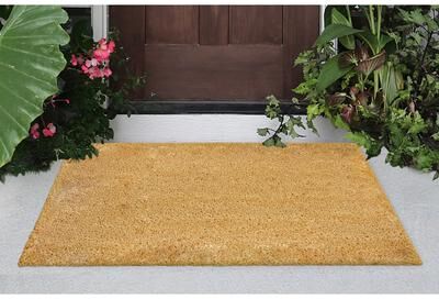 Lush Decor Natura Solid Outdoor Mat Natural