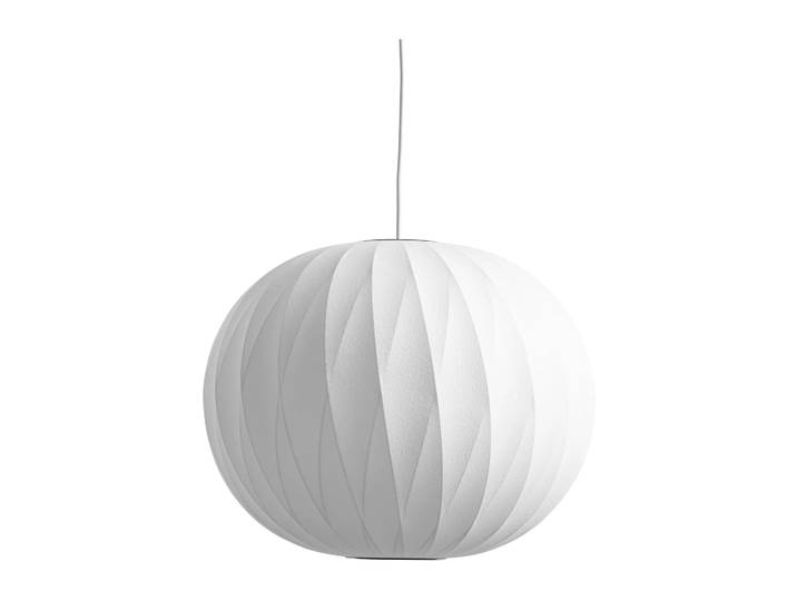 HAY Nelson Bubble Ball crisscross Pendelleuchte M Off white