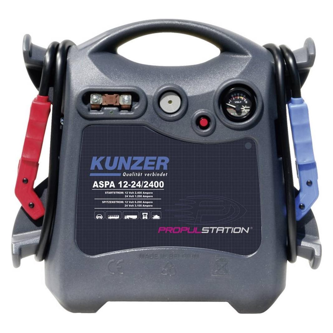 Kunzer Schnellstartsystem ASPA 12-24/2400 AC/DC ASPA 12-24/2400 Starthilfestrom (12 V)= (ASPA 12-24/2400)