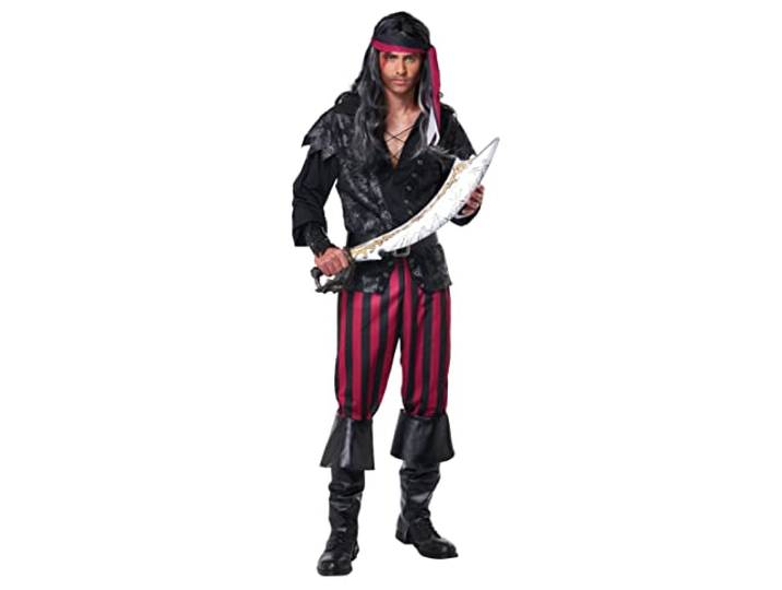 Ruthless Rogue Pirate Adult Costume Small