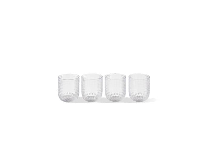 Design Wasserglas Set „Rooftop“, 4er-Set Transparent Pols Potten