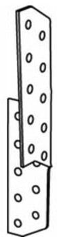 ART 81511 Sparren-Pfettenanker links St. 32 x 32 x 290 sendzimirverz. FS ; Industrial Quality Supplies (815110143232290)