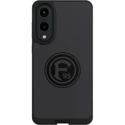 Nivocase Handyhülle für Samsung Galaxy S25 Edge Hülle NIVOpure Case Schwarz F95 Fortuna Düsseldorf Logo (Samsung Galaxy S25 Edge), Smartphone Hülle, Schwarz