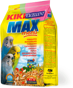 Kiki MAX Menú Periquitos 5 uds x 1 kg