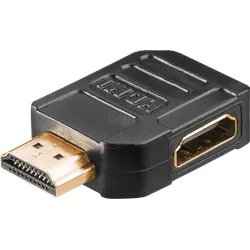 GOOBAY 51725 - Adapter, HDMI Stecker auf HDMI Buchse, 270°, links