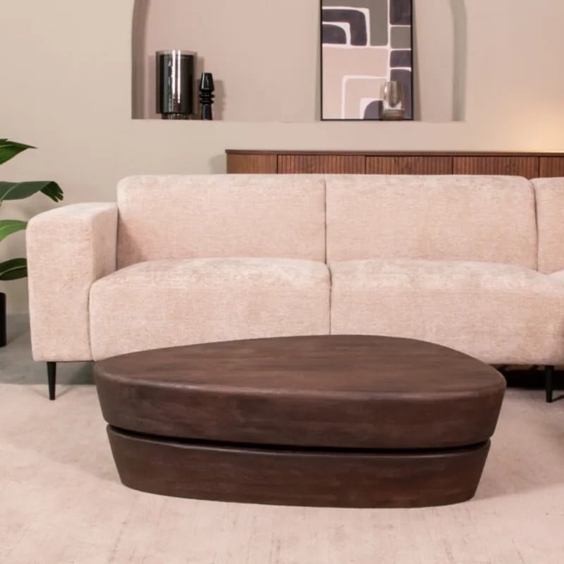 Label51 Salontafel Javi Espresso Mangohout 110 cm