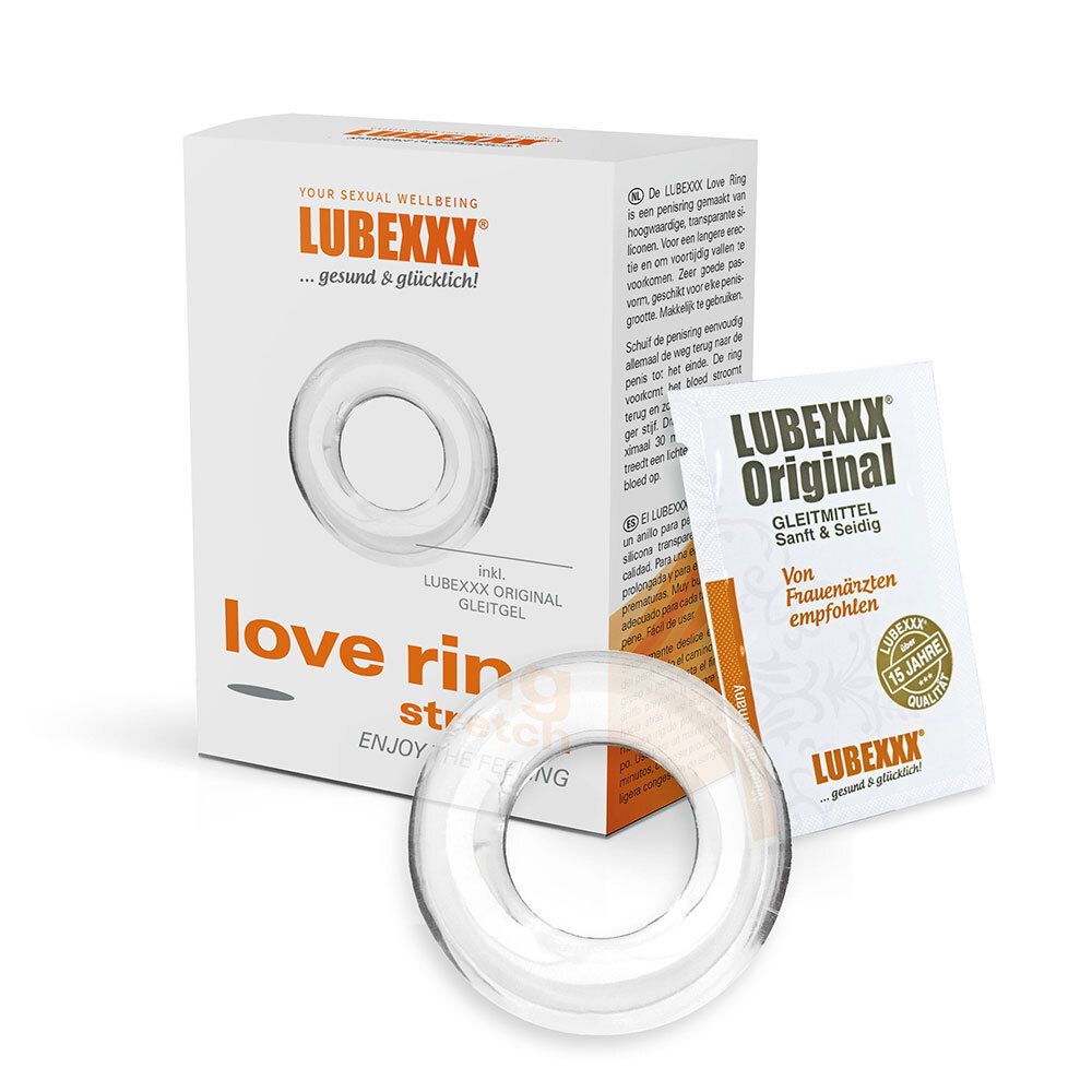 Lubexxx Stretch Penisring bei Erektionsproblemen 1 St Kondome