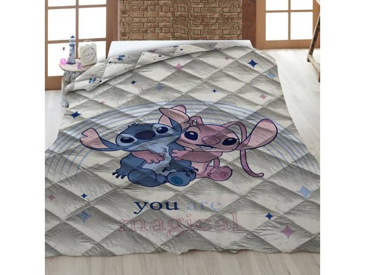 Disney Lilo & Stitch Sprei Magical - 140 x 200 cm - Polyester