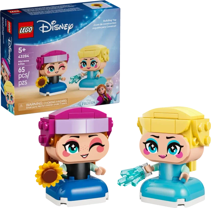 LEGO Disney Princess 43284 Die Mini-Prinzessinnen Anna und Elsa