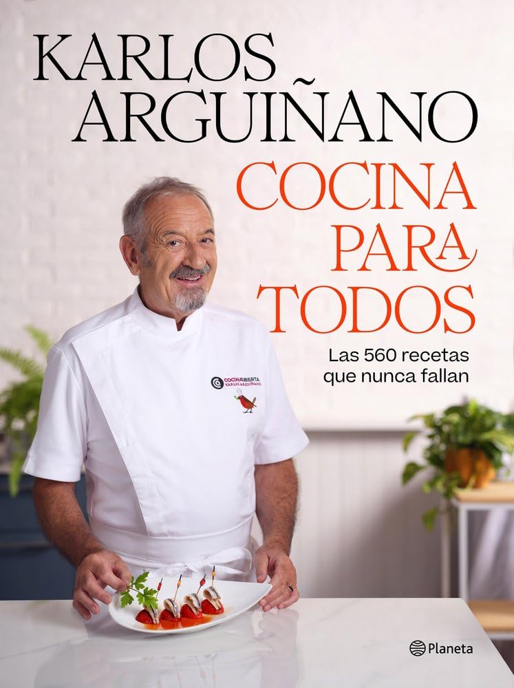 Karlos Arguiñano - Cocina para todos: Las 560 recetas que nunca fallan (Planeta Cocina) - Preis vom 09.10.2026 07:28:09 h