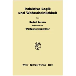 Induktive Logik und Wahrscheinlichkeit, Fachbücher von Rudolf Carnap