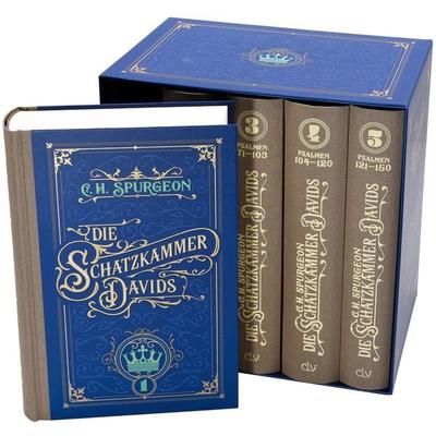 Die Schatzkammer Davids, Gebundene Ausgabe von Charles Haddon Spurgeon, Christliche Literaturverbreitung, 978-3-86699-372-3