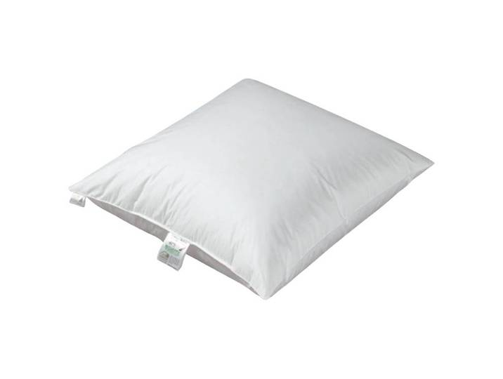 Kopfkissen Weiß 80 x 80 cm Kissenhülle: 100 % Baumwolle Füllung: 85 % Gänsefedern; 15 % Gänsedaunen 85% Gänsefedern, 15% Daunen
