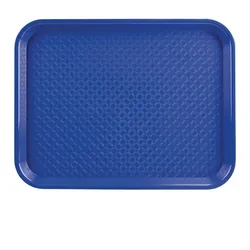 Olympia Kristallon Fast-Food-Tablett blau 41,5 x 30,5cm