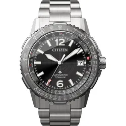 Citizen Automatik NK0044-57E - schwarz,silberfarben - 40mm