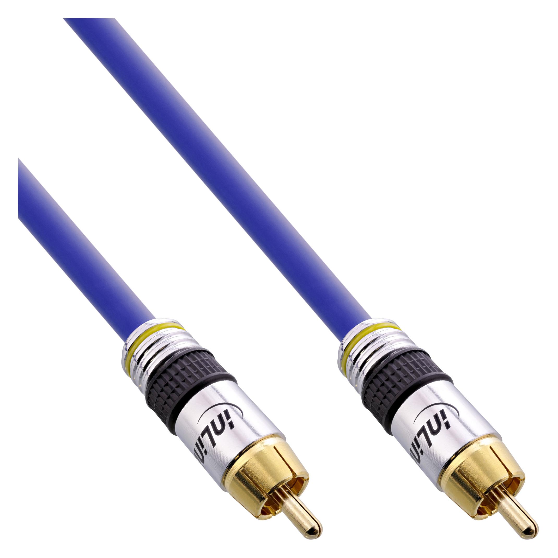 InLine Cinch - Cinch (1 m, Cinch Kabel) (89801P)