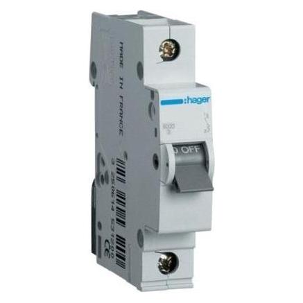 Hager Circuit Breaker 1p 6a C 6ka (3250614337055)
