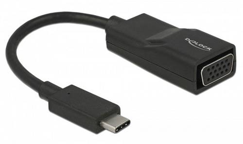 Delock USB 2.0 Adapter [1x USB-C Stecker - 1x VGA-Buchse] 63923
