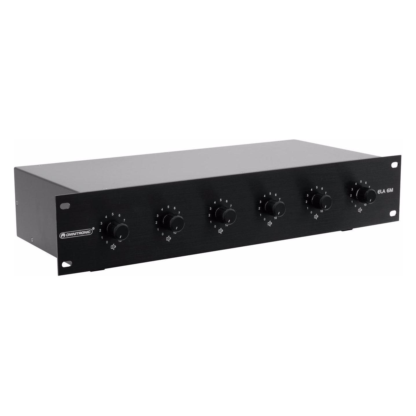 Omnitronic ELA 6M-Zonen LS-Regler 5W (80711321)