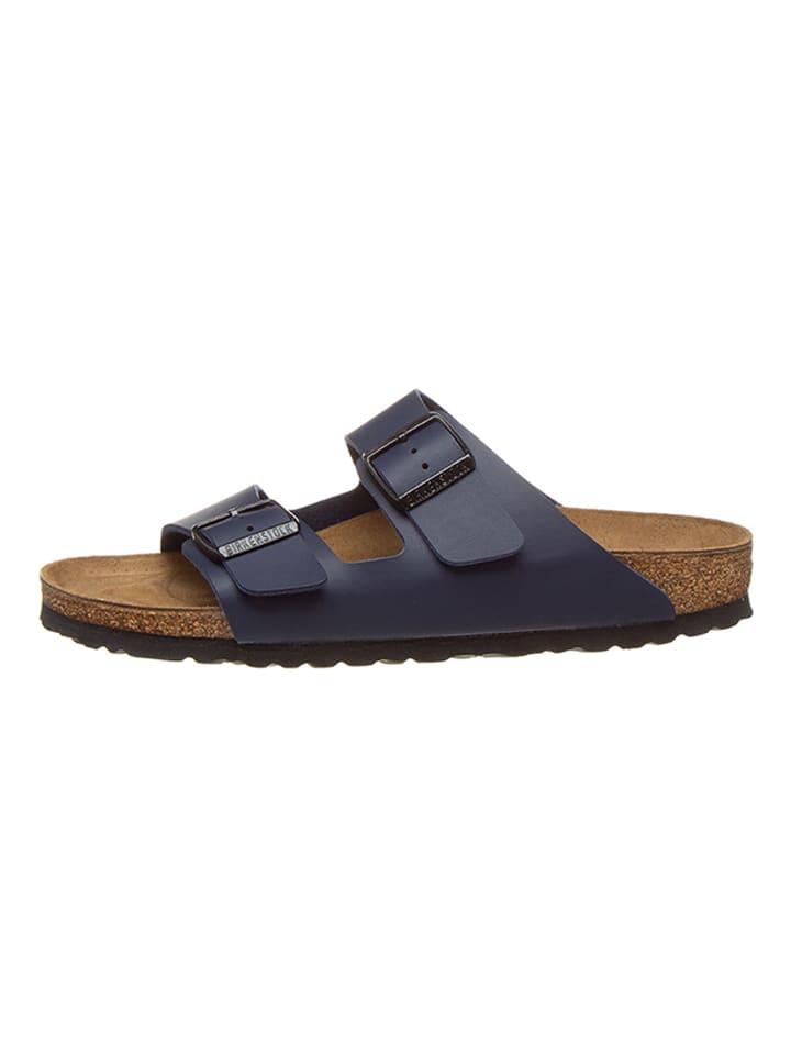 Birkenstock Pantoletten "Arizona" in Dunkelblau - Weite S - 36
