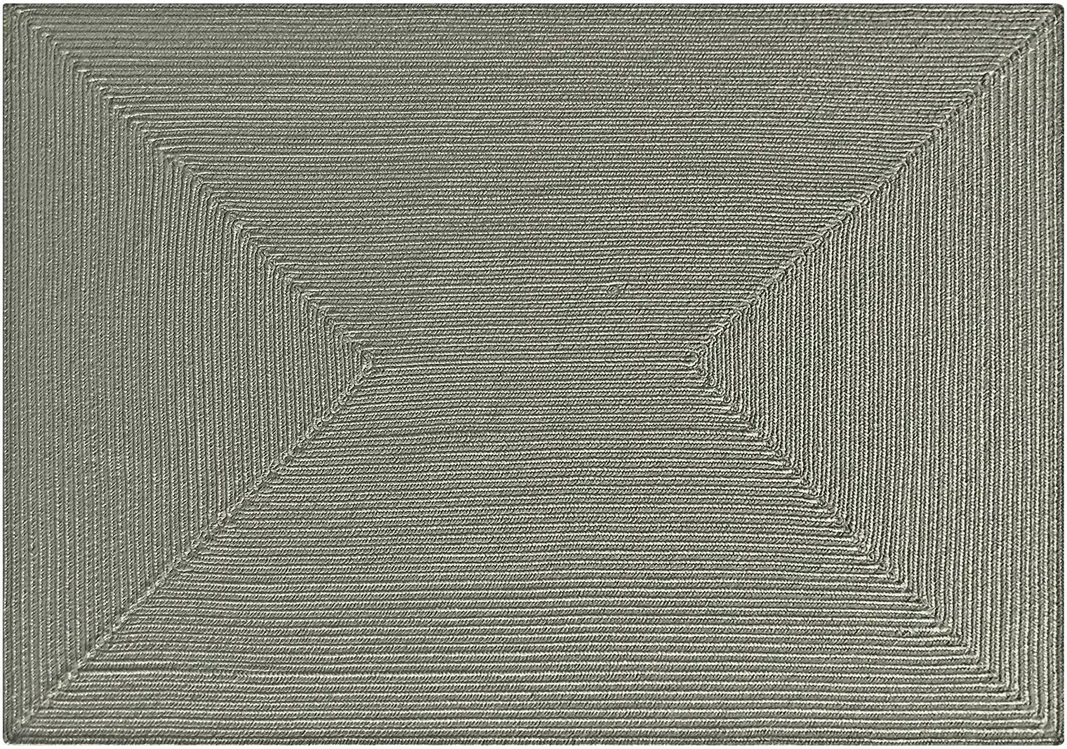 como Webteppich  Pudong ¦ grün ¦ Synthetische Fasern ¦ Maße (cm): B: 140