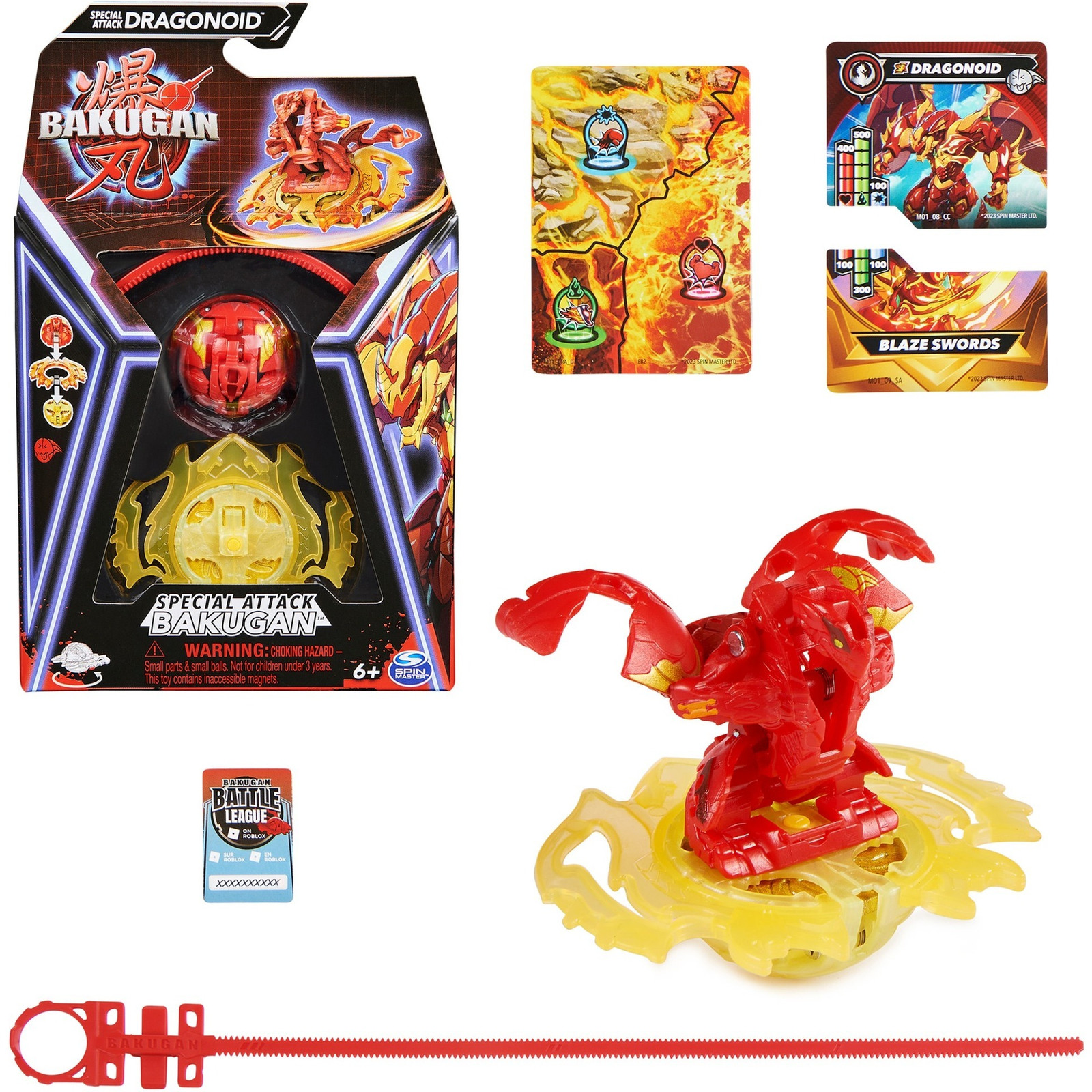 Spin Master Bakugan 2023 Special Attack Eerste Set - Dragonoid Vaardigheidsspel