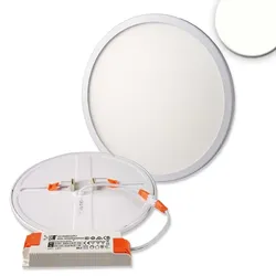 ISOLED LED Downlight Flex 23W, IP52, UGR<19, BAP geeignet, DA 5-21cm, nicht dimmbar, weiß, 23W 4000K 2200lm 120° ISO-113758