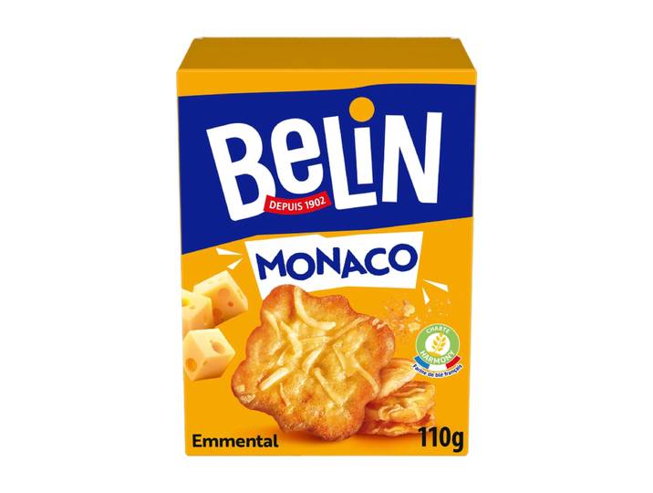 BELIN Crackers Monaco emmental - 110 g