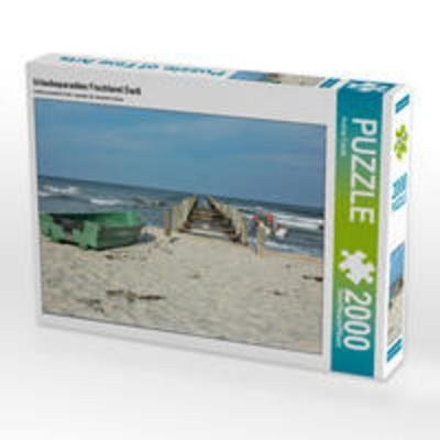 CALVENDO Puzzle Urlaubsparadies Fischland Darß | 2000 Teile Lege-Größe 90 × 67 cm Foto-Puzzle für glückliche Stunden