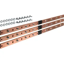 Hager CU-Schiene,universN,40x10mm (3 Stück)