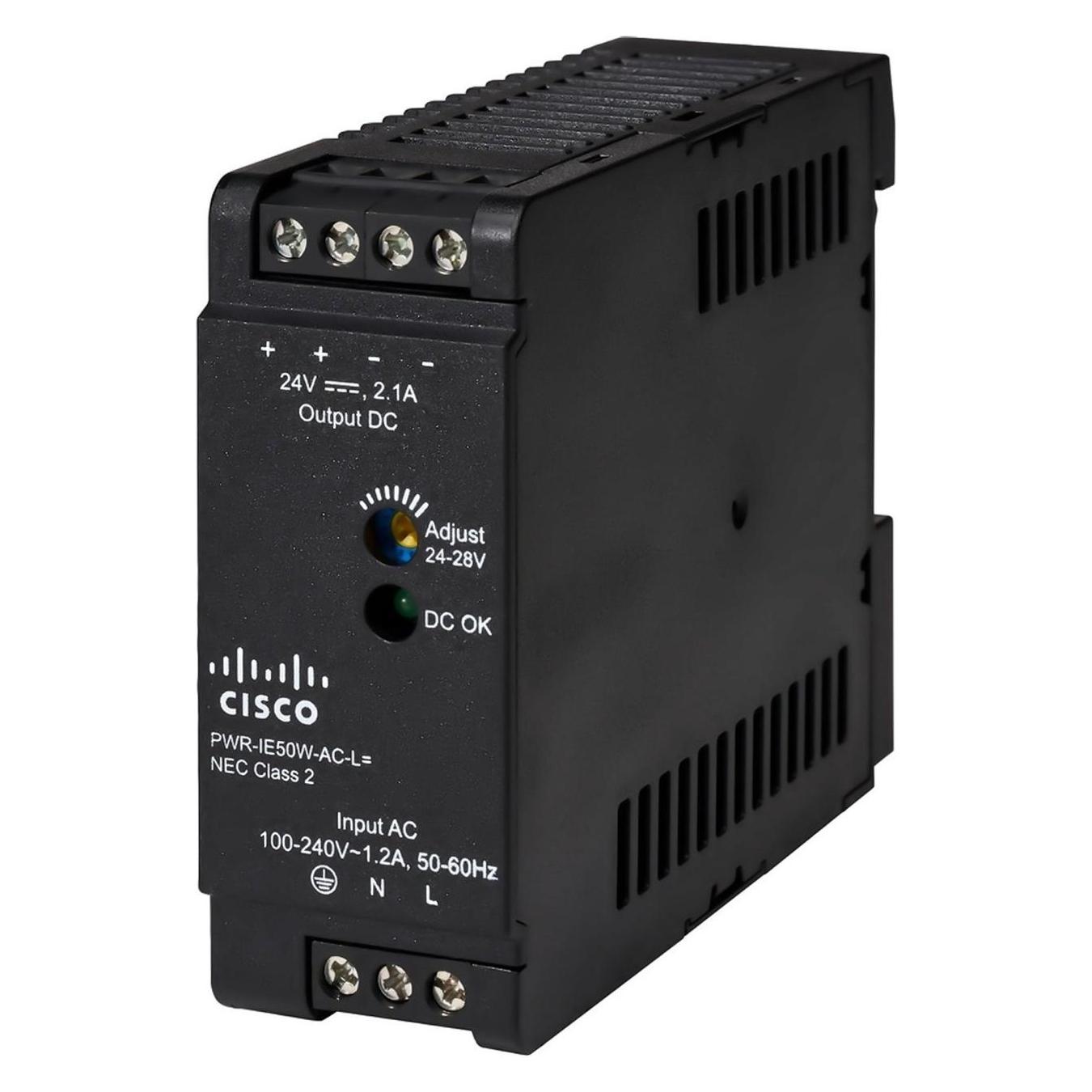Cisco Netzteil - Wechselstrom 100-240 V - 50 Watt (PWR-IE50W-AC-L=)